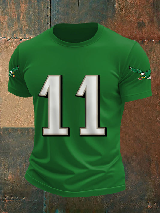 Men's Philadelphia Football Fans Lovers Gameday Casual Tee