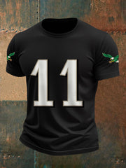 Men's Philadelphia Football Fans Lovers Gameday Casual Tee