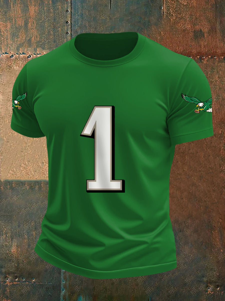 Men's Philadelphia Football Fans Lovers Gameday Casual Tee