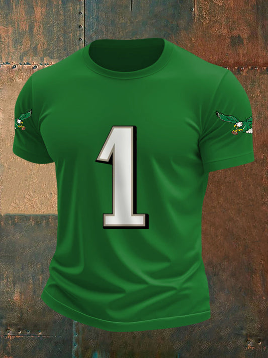 Men's Philadelphia Football Fans Lovers Gameday Casual Tee