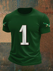 Men's Philadelphia Football Fans Lovers Gameday Casual Tee