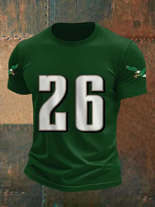 Men's Philadelphia Football Fans Lovers Gameday Casual Tee