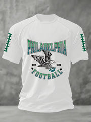 Men's Football Fans Lovers Gameday Short Sleeve T-shirt