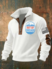 Men's Out Of Chicago Printed Sweatshirt