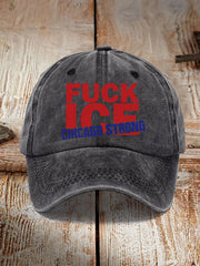 Fuck ICE Chicago Strong Hat