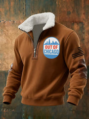 Men's Out Of Chicago Printed Sweatshirt