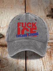 Fuck ICE Chicago Strong Hat