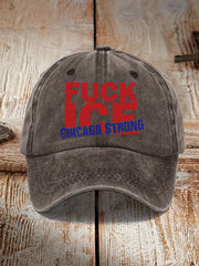 Fuck ICE Chicago Strong Hat