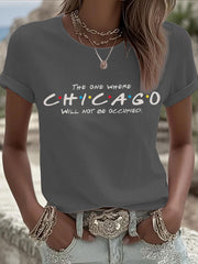 Women's Chicago Protest Short Sleeve T-Shirt