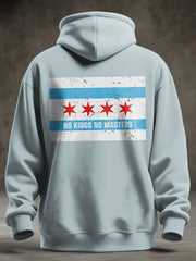 Men's Chicago Protest Oversized Drop-Shoulder Hoodie
