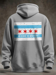 Men's Chicago Protest Oversized Drop-Shoulder Hoodie