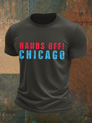 Men's Chicago Protest short-sleeved T-shirt