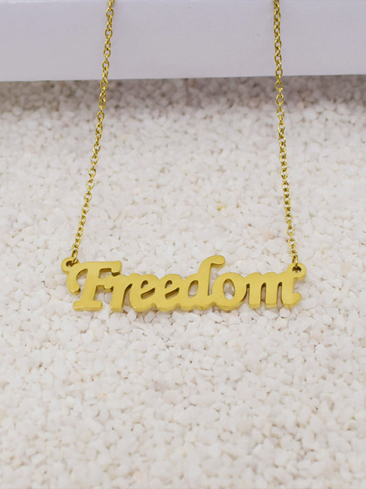 Unisex FREEDOM Necklace