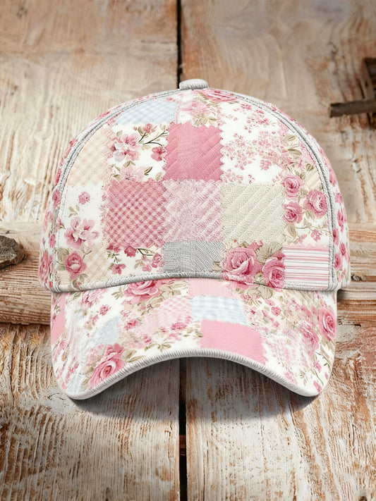 Unisex Breast Cancer Pink Print Hat
