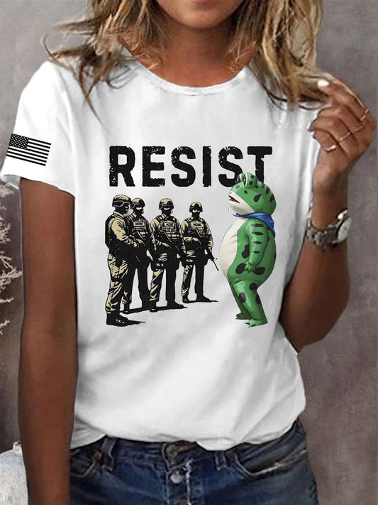 Women's Portland Frog Resist Short Sleeve T-Shirt