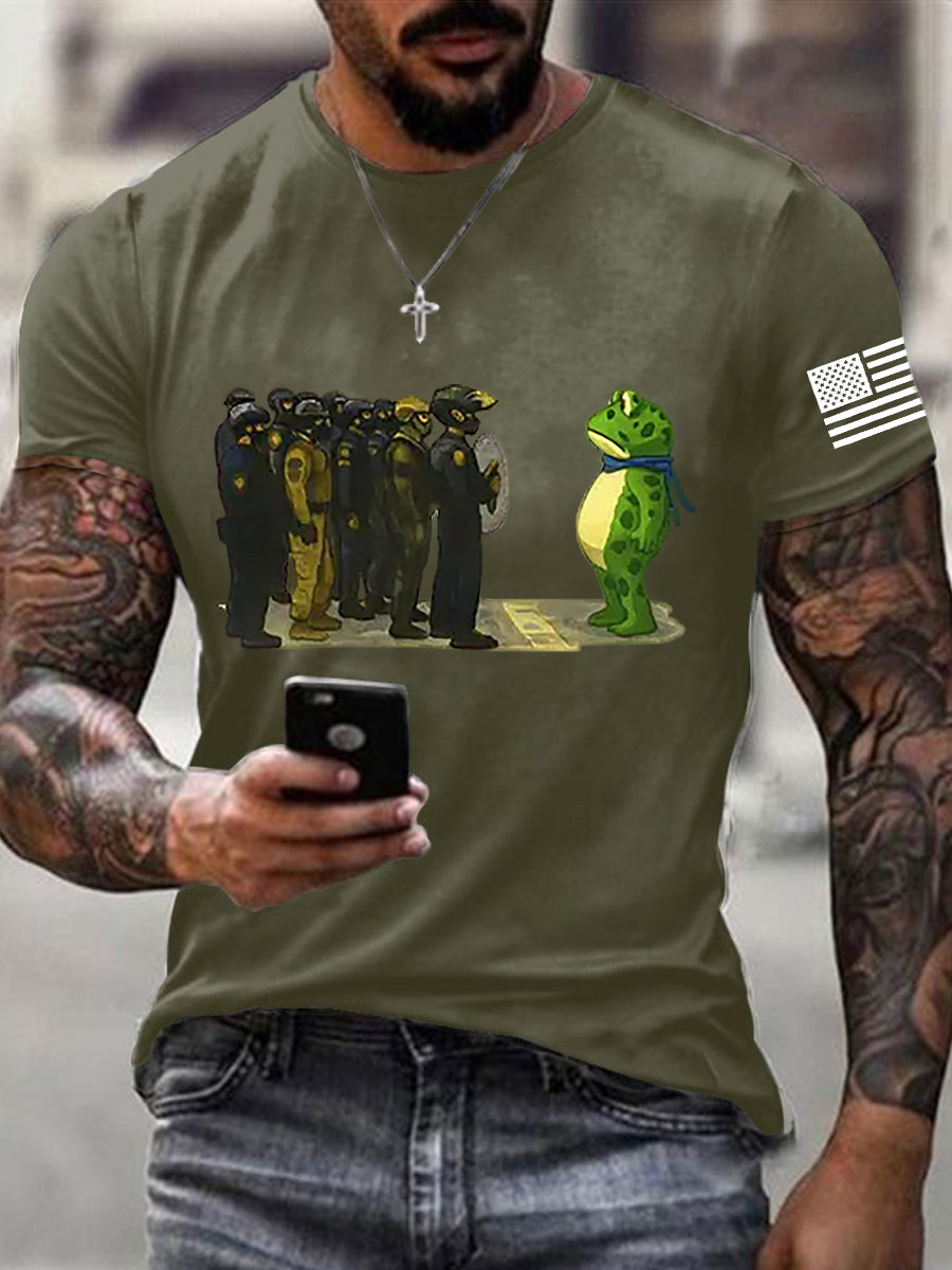 Men's Resist Frog Short-sleeved T-shirt