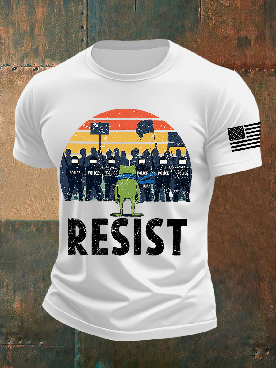 Men's Resist Frog Short-sleeved T-shirt