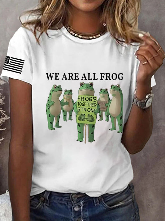 Women's  Resist Frog Short Sleeve T-Shirt
