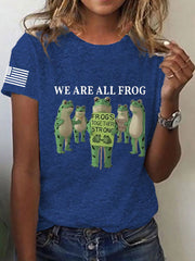 Women's  Resist Frog Short Sleeve T-Shirt