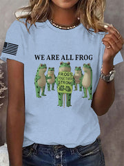 Women's  Resist Frog Short Sleeve T-Shirt