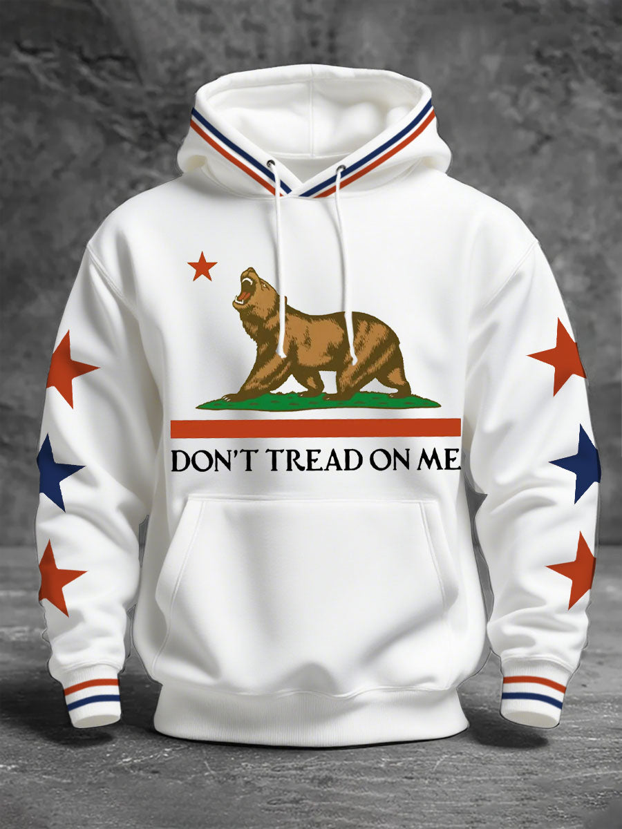 Men's Don't Tread on Me' California Bear Hoodies