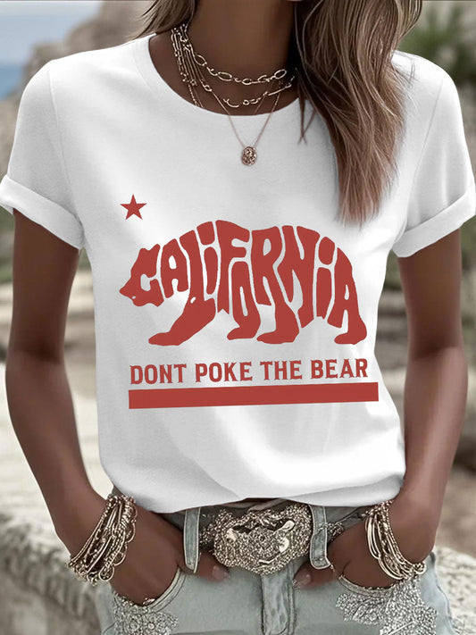 Women's Don't Tread on Me' California Bear T-Shirts