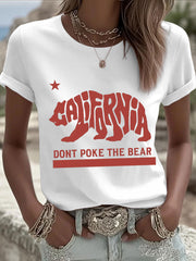 Women's Don't Tread on Me' California Bear T-Shirts