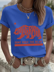 Women's Don't Tread on Me' California Bear T-Shirts