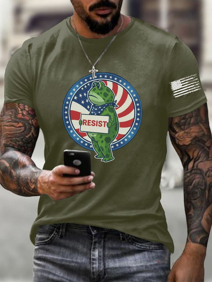 Men's Frog Resist Printed T-Shirt