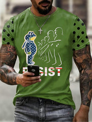 Men's Resist Frog Printed T-shirt