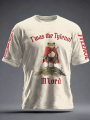 Unisex 8647 FDT Funny Tylenol Printed T-shirt